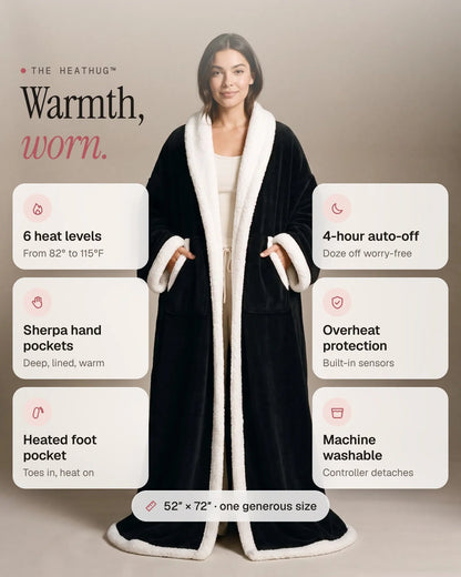 Tovelle HeatHug in Black — key features
