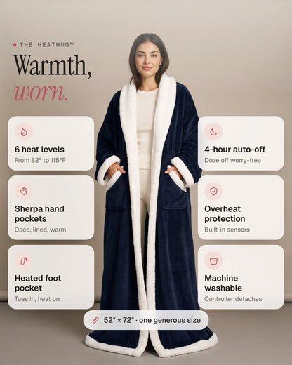 Tovelle HeatHug in Navy Blue — key features